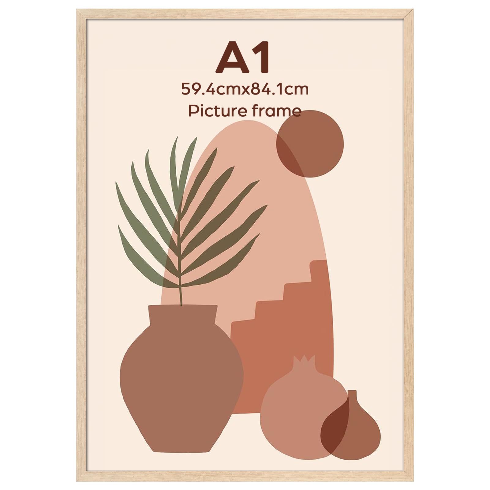 Ditwis A1 Frame Aluminium Wood Colour — image 1