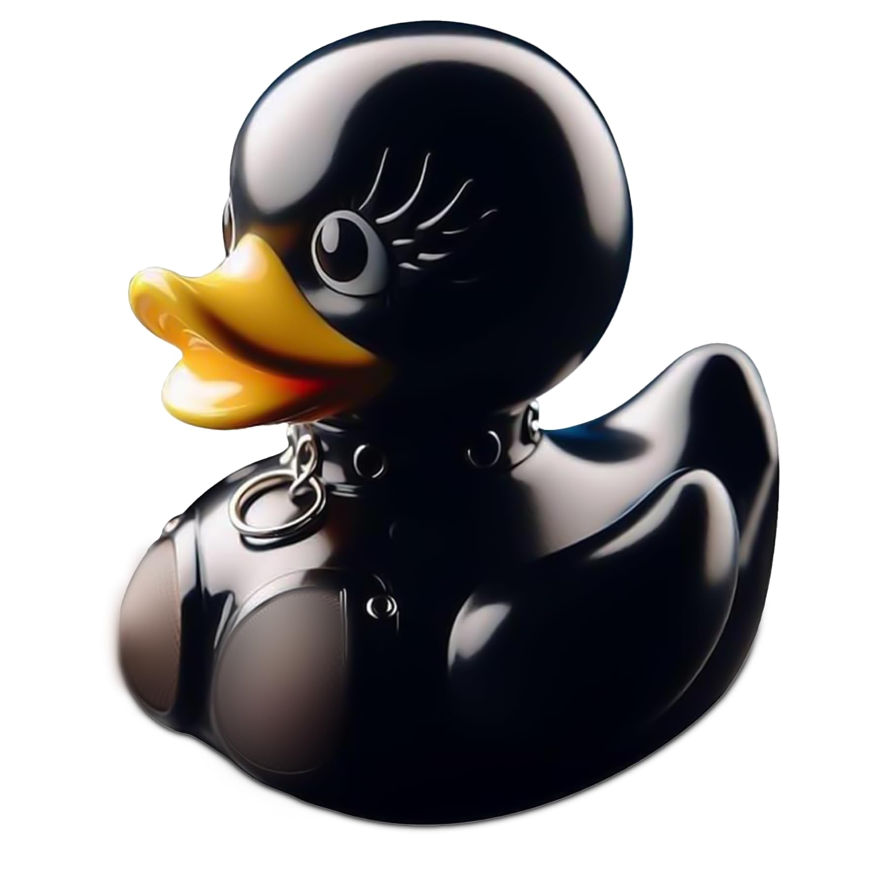 Unique Resin Duck, Gothic Duck Satanic Duck, Gothic Cyberpunk Resin Punk Ducks, Dancing Duck, Goth Girl Duck, Satanic Duck Gifts Home Decor Stocking Stuffers for Women Men (Dancing Duck)