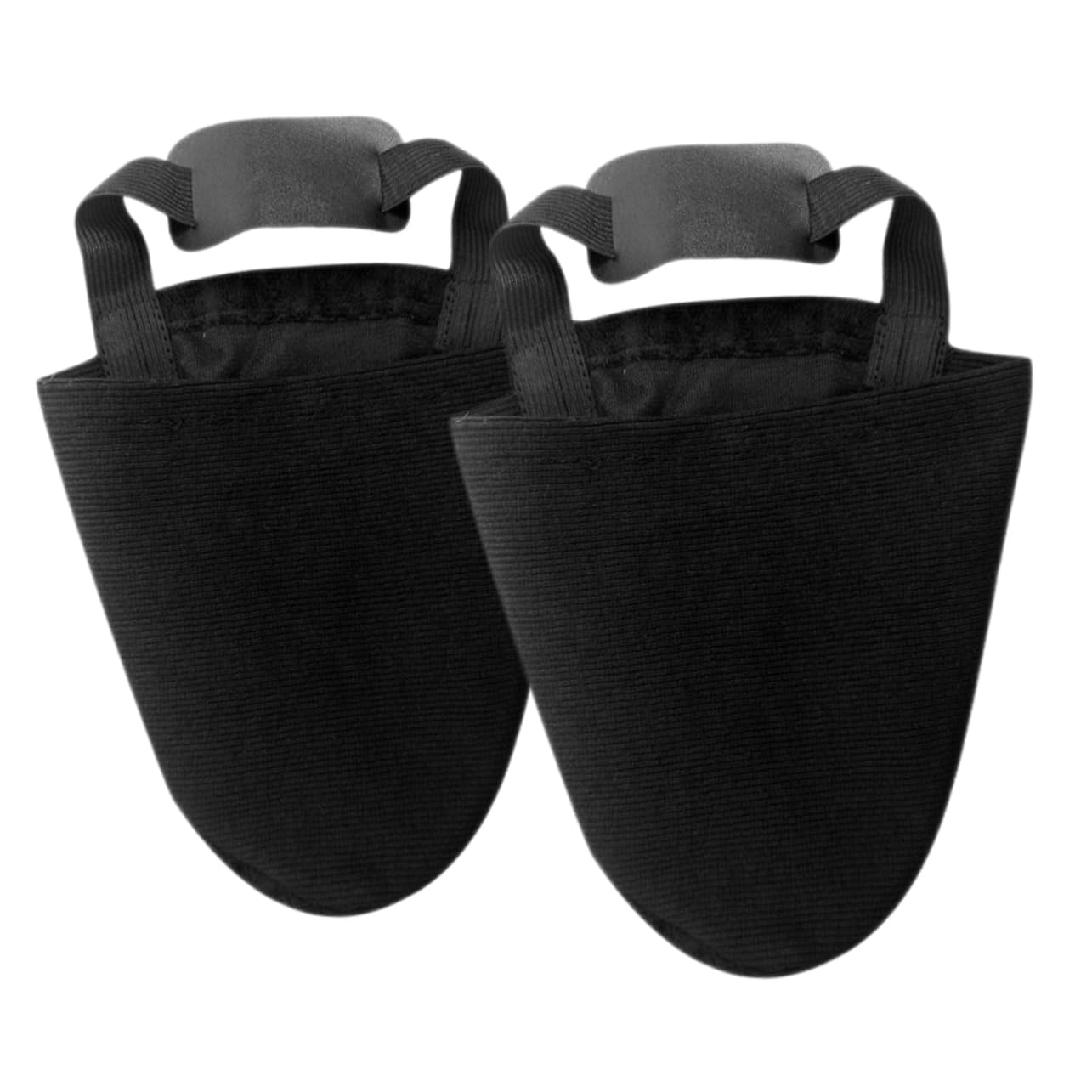 HANABASS Bowling Shoe Sliders for Women Elastic Fit Comfortable Shoe Covers for Bowling Games Black