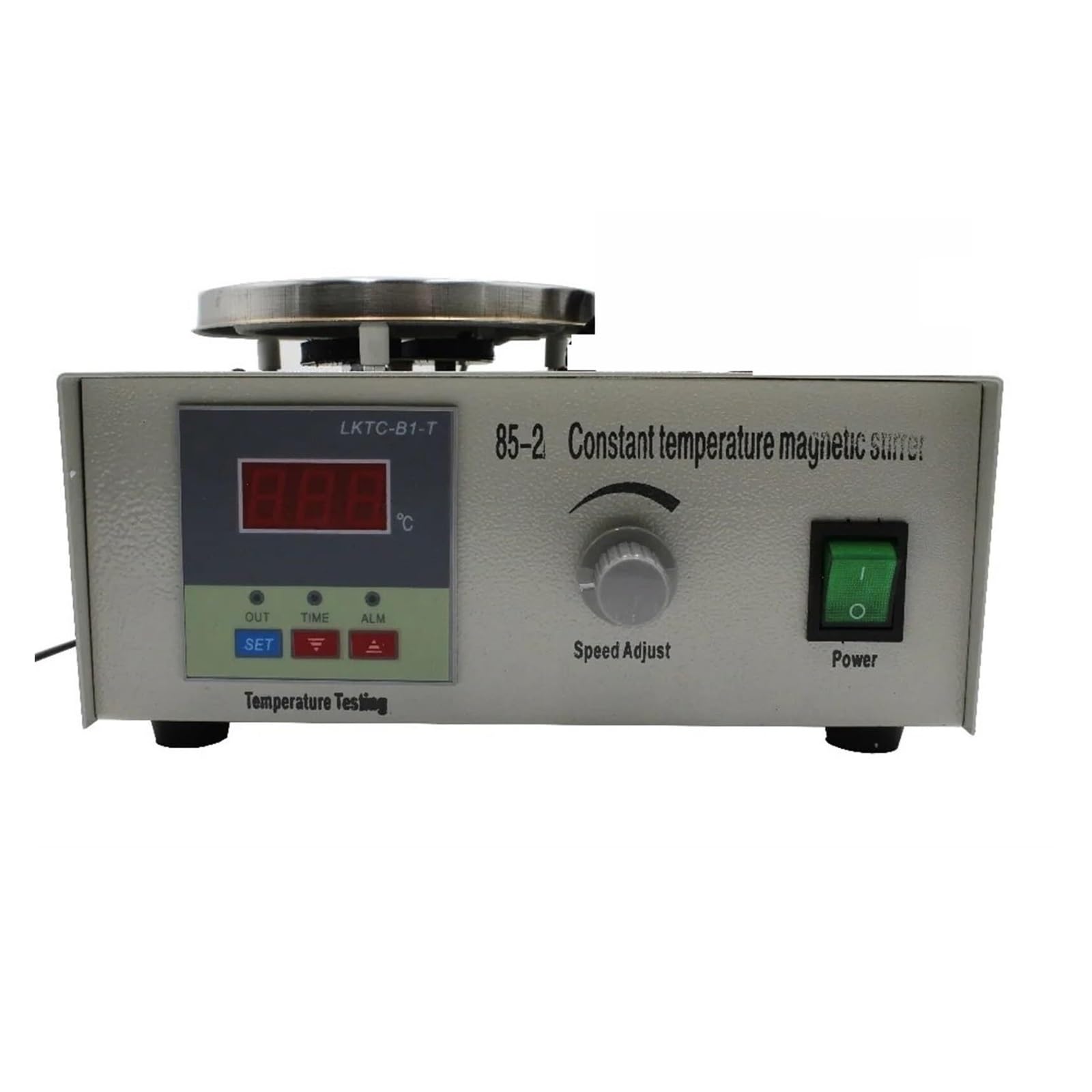 Agitador Magnético De Laboratorio Con Placa Control Calefacción, Pantalla Digital 85-2, Mezclador Caliente Que Evita La Entrada Líquido,para laboratorio