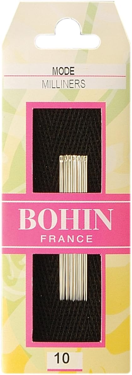 Bohin Needles, Metal, Silver, No.10