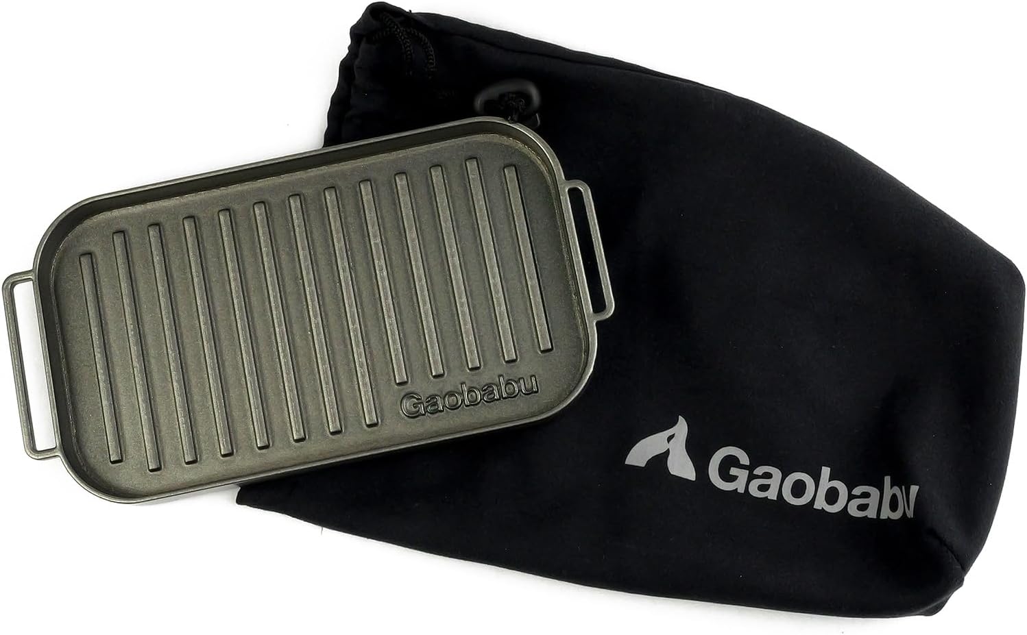 Gaobabu MultiGrillPlate for Mestin Made in Japan | Fits a wide variety of gear | 3-layer fluorine processing | No seasoning required | Can be stacked with Mestin | aluminum lightweight compact