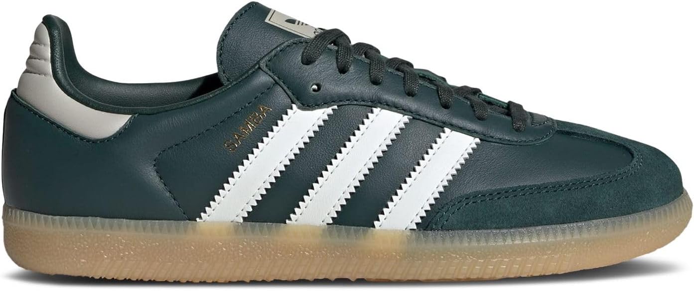 adidas samba green and white