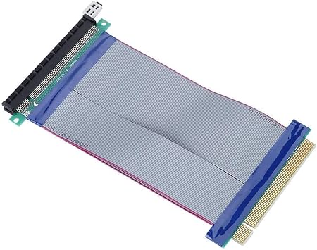 PCIE Riser Cable, 7.5Inch/19cm 16x High Speed Riser Cable - PCI Express Port GPU Extension Card
