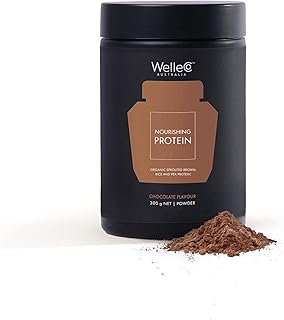 WelleCo Nourishing Protein, Chocolate Protein Powder, Supplement for Muscle Recovery, Gut Support & Daily Energy with Prob...