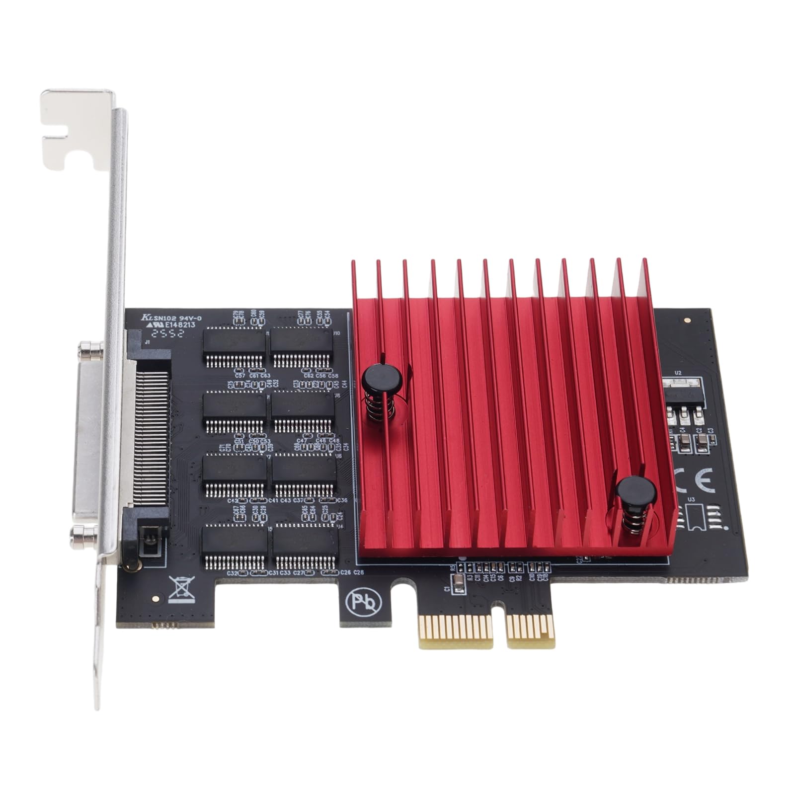 COOLHOOD PCIE a 8 porte RS232 Adattatore di espansione Adattatore di espansione Controller Accessori di espansione del gioco Computer