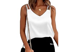 Women's White Silk Tank Top: Effortless Elegance and All-Season Comfort