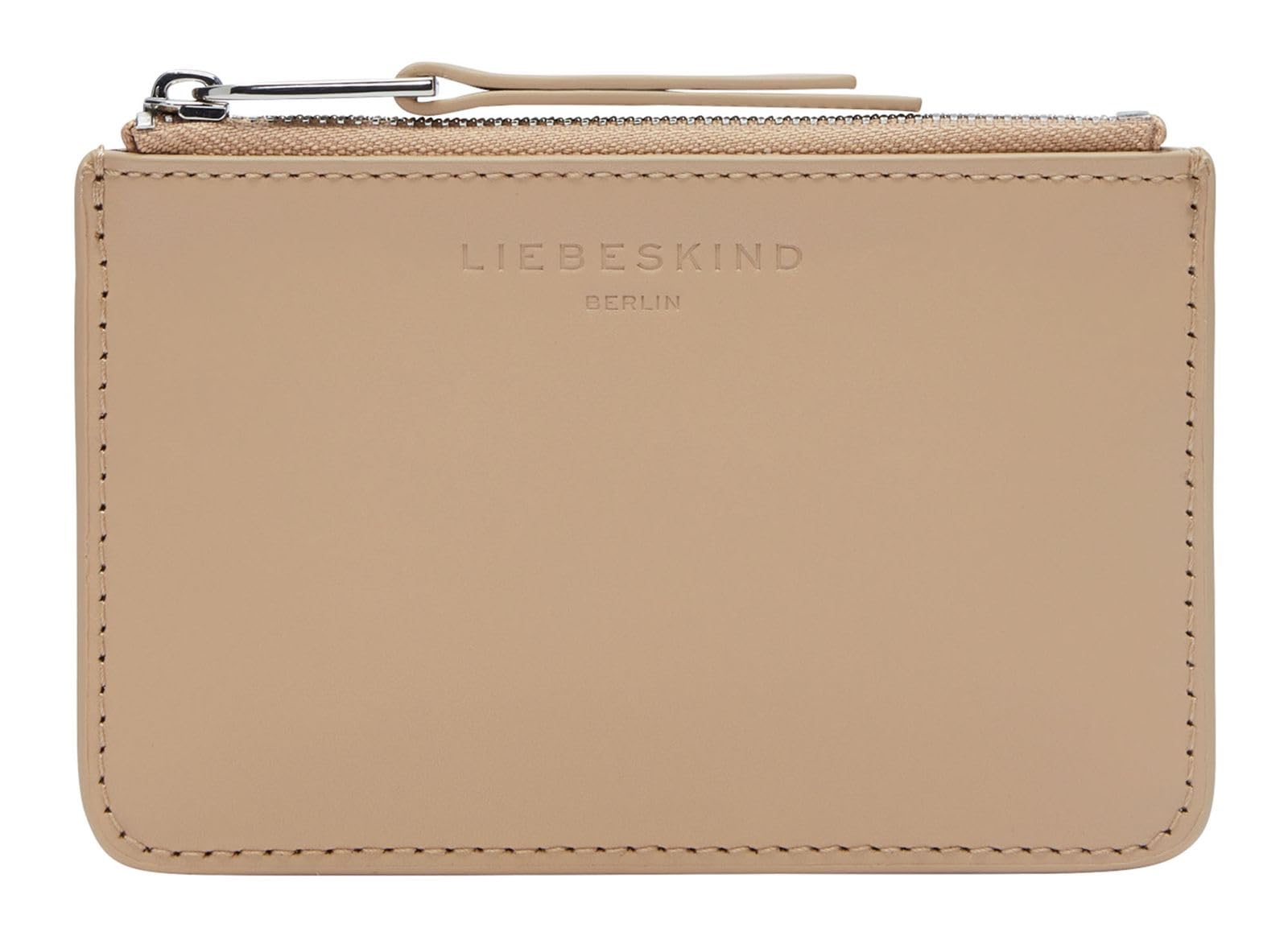 LIEBESKIND Berlin Leather Paper Bag Carter Star Card Holder Sandy Beige