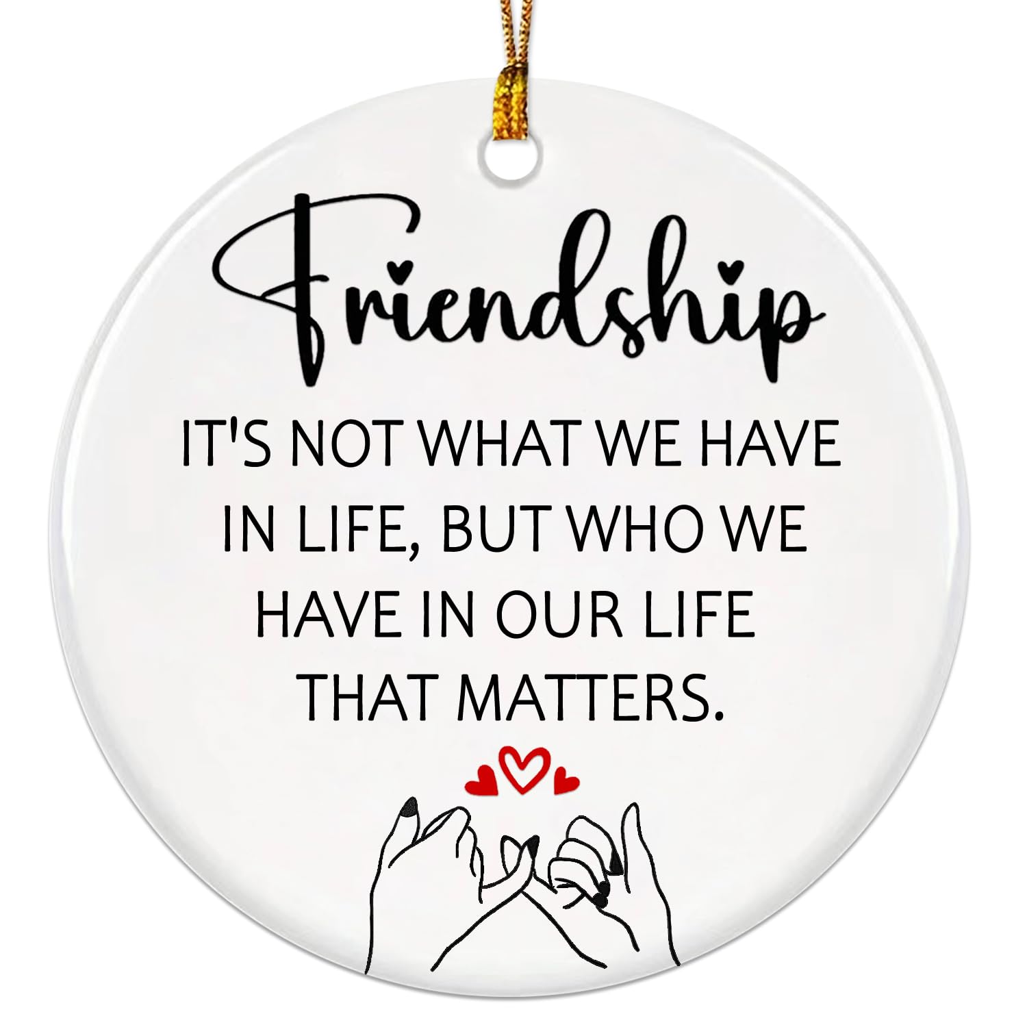 Friend Ornaments for Women, Friendship Ornaments for Women Friends