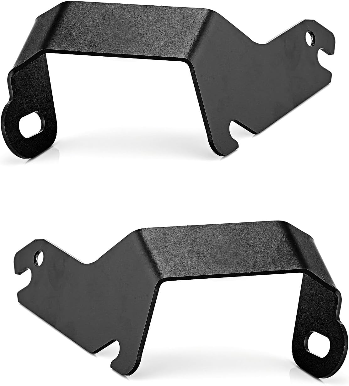 Mofun Engine Hood Cowl Panel LED Brackets for LED Light Pods Whip Antenna Compatible with Chevy Silverado Tahoe Suburban Sierra Yukon 1999-2006