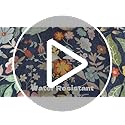 Washable Non-Slip Runner Rug 2x8: Water-Resistant Floral Kitchen Rug Indoor Low Pile Floor Mat for Living Room Bedroom Dining Room Ultra Soft Stain-Resistant Carpet for Pets Kids Family(2x8,Purple)