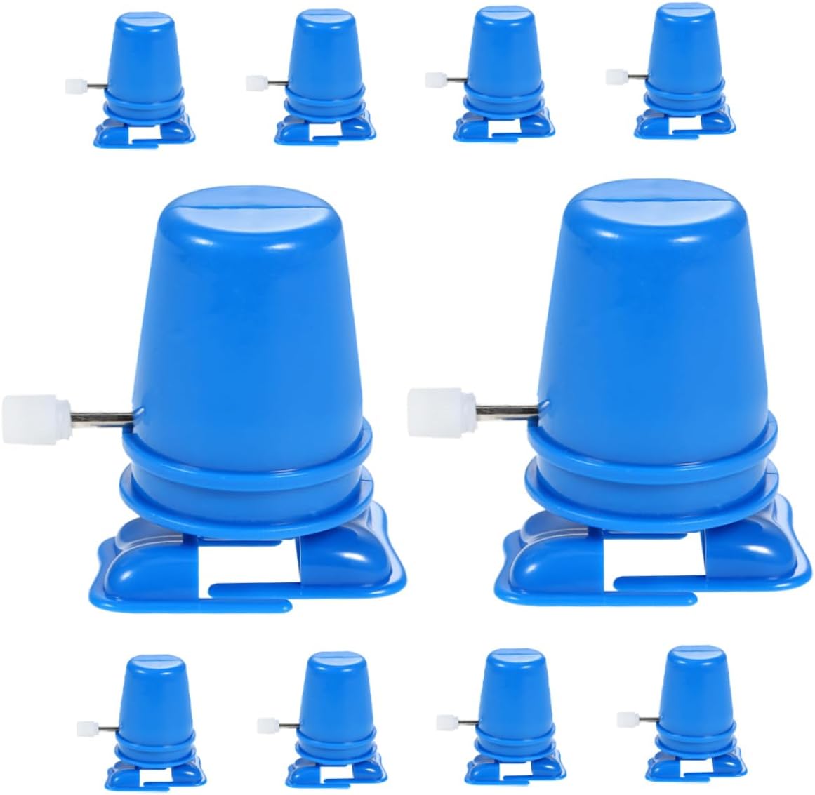 GARVALON 50pcs Wind-up Robot Toy Movements Craft Parts for Creative Clockwork Toys for Educational Fun and Skill Development