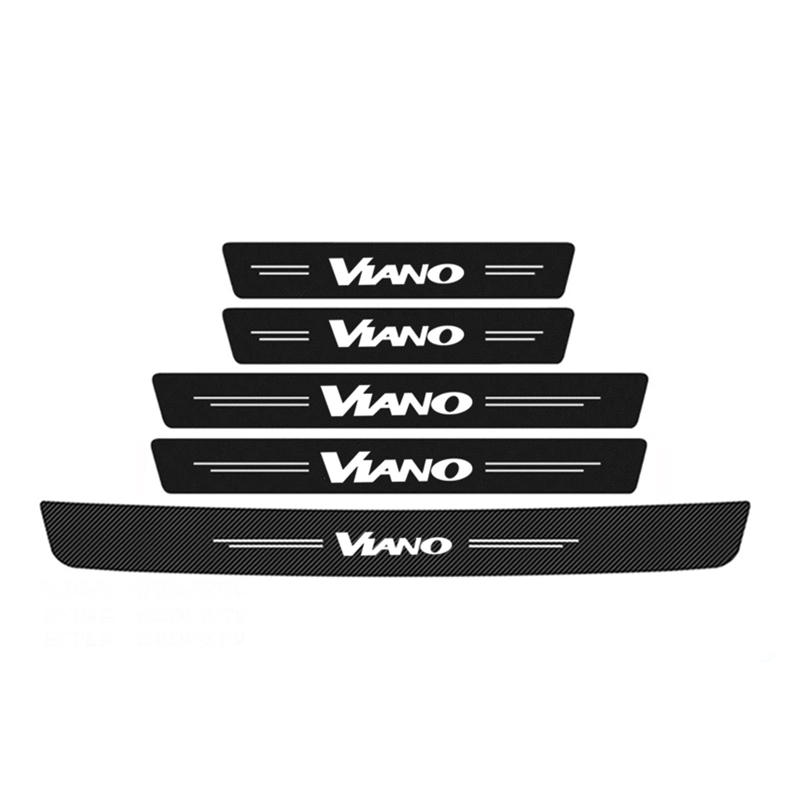 Bande De Protection Pare-chocs Arrière En Fibre Carbone Pour Mercedes Classe A W168 à W177