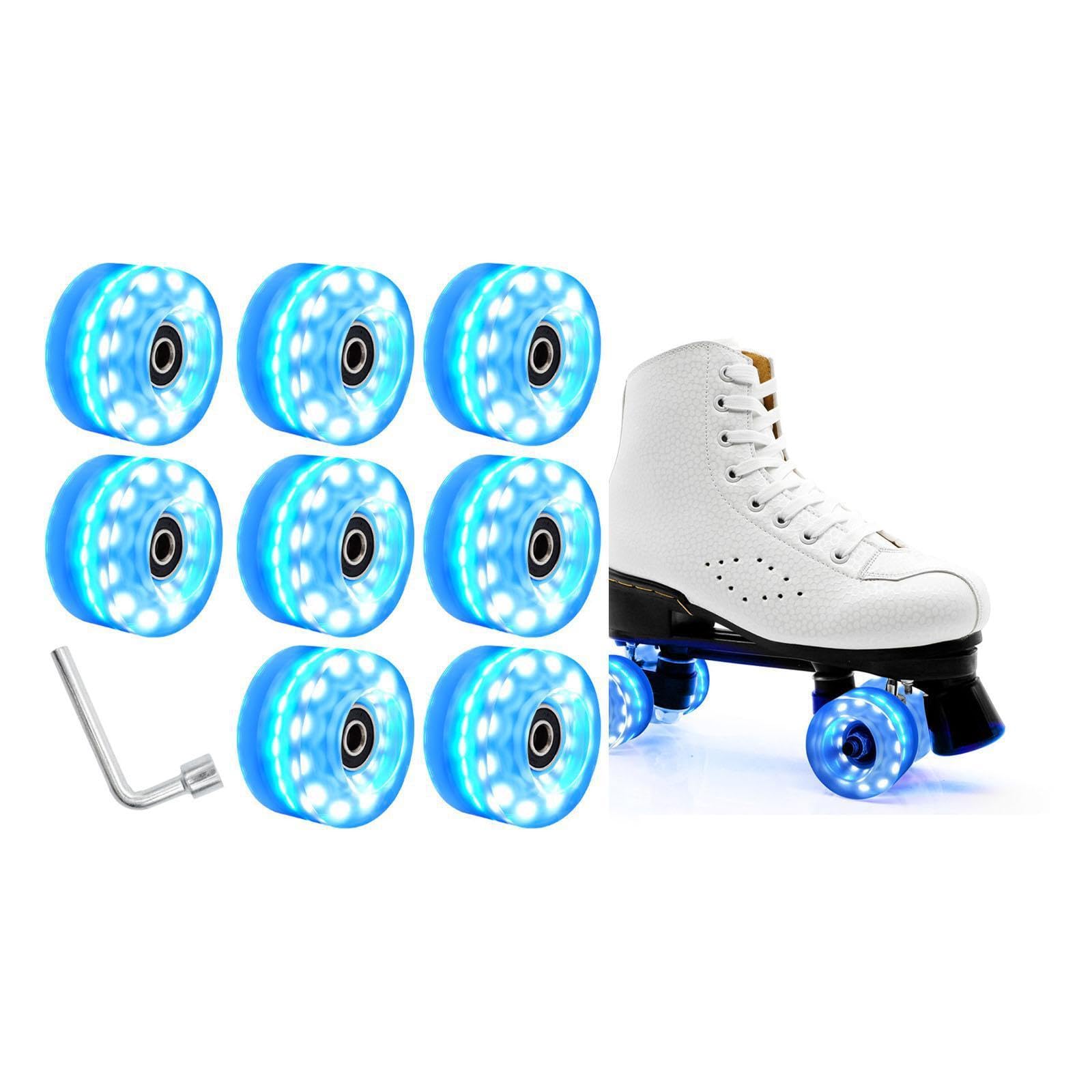 Las Ruedas Luminosas para patineta de,Azul,Diámetro 58 mm