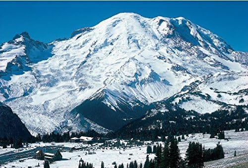 Mt. Rainier from Sunrise #320-Mt. Rainier National Park-Goodall Christmas Cards