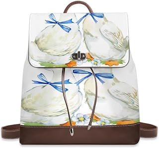 Women Bags Backpack PU Leather Zipper Bags Casual Backpacks Shoulder Bags Purse for Women Fashion Designer Ladies Shoulder Bags Travel Backpack(Cute Little Ducklings), Cute Little Ducklings
