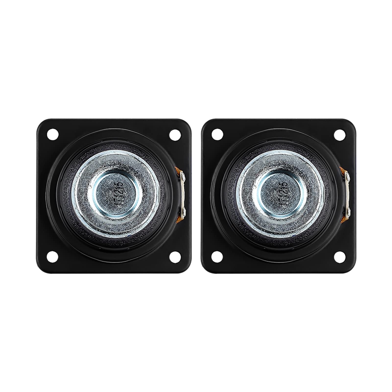 2Pcs 2 Inch 4 Ohm 10W Full Range Speakers - Small Audio Woofers For DIY Projects