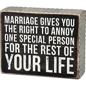 Primitives by Kathy 27346 Chevron Trimmed Box Sign, One Special Person Primitives by Kathy 27346 Chevron Trimmed Box Sign One Special Person
