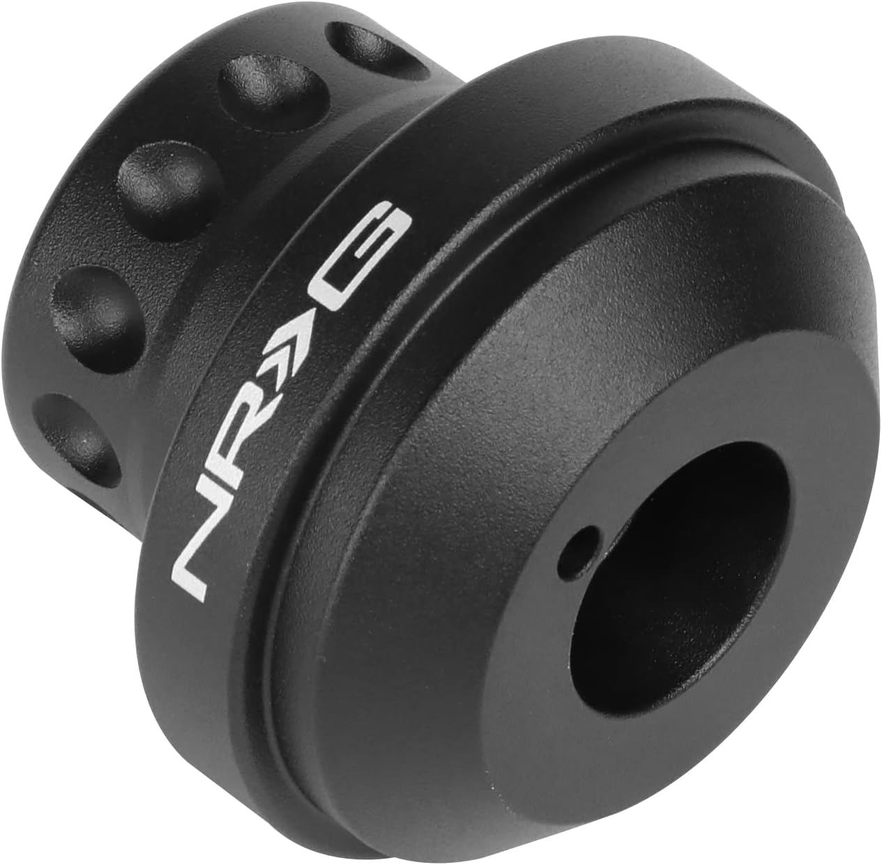 NRG Innovations SRK-RL142H-BK Steering Wheel Short Hub Adapter Compatible with Datsun 510 620 720 240Z 260Z 280Z,Black