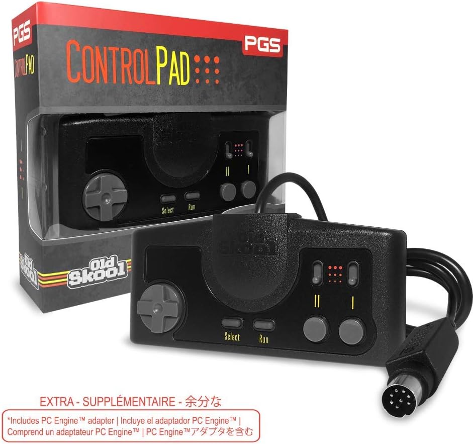Old Skool TurboGrafx 16 & PC ENGINE CONTROLLER