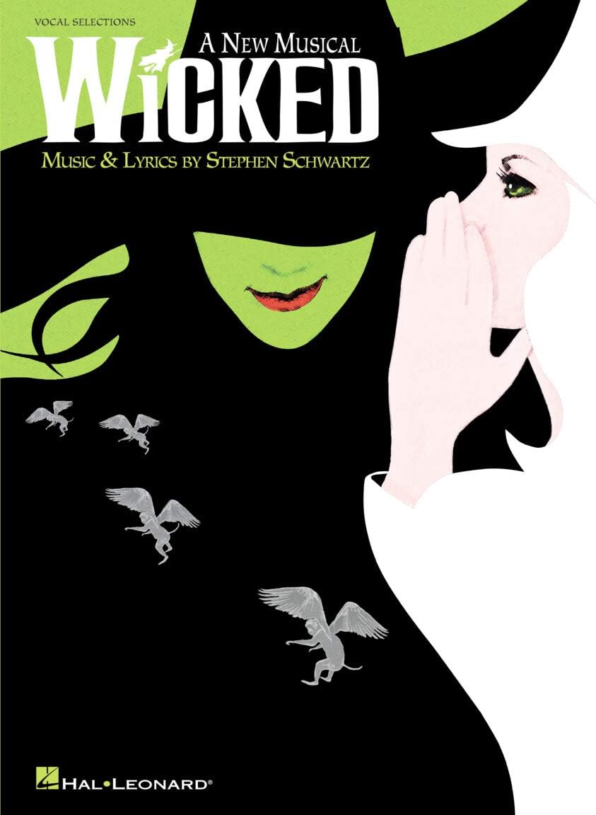 A New Musical Wicked Music and Lyrics by Stephen Schwartz | Musical Theatre Vocal Sheet Music for Singers with Piano Accompaniment | Broadway Songs Including Defying Gravity Popular and Good