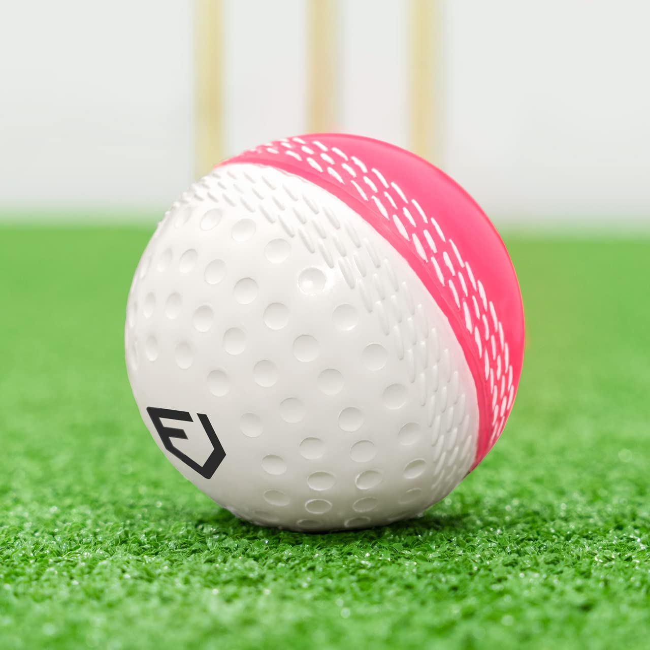 FORTRESS Reverse Cricket Swing Ball - Red/White & Pink/White Balls (Pack of 6, Pink/White)