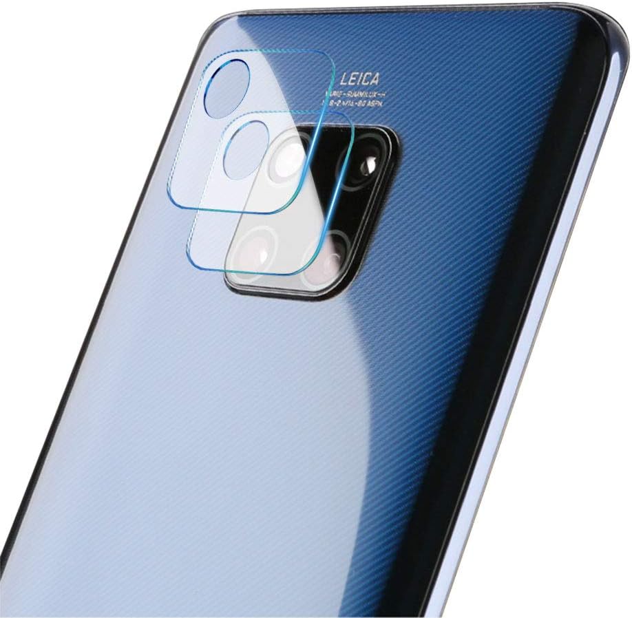 QiMai 2 Pack For Huawei Mate 20 Pro Camera Lens Screen Protector HD UV Glass, Guide Tool Easy Install