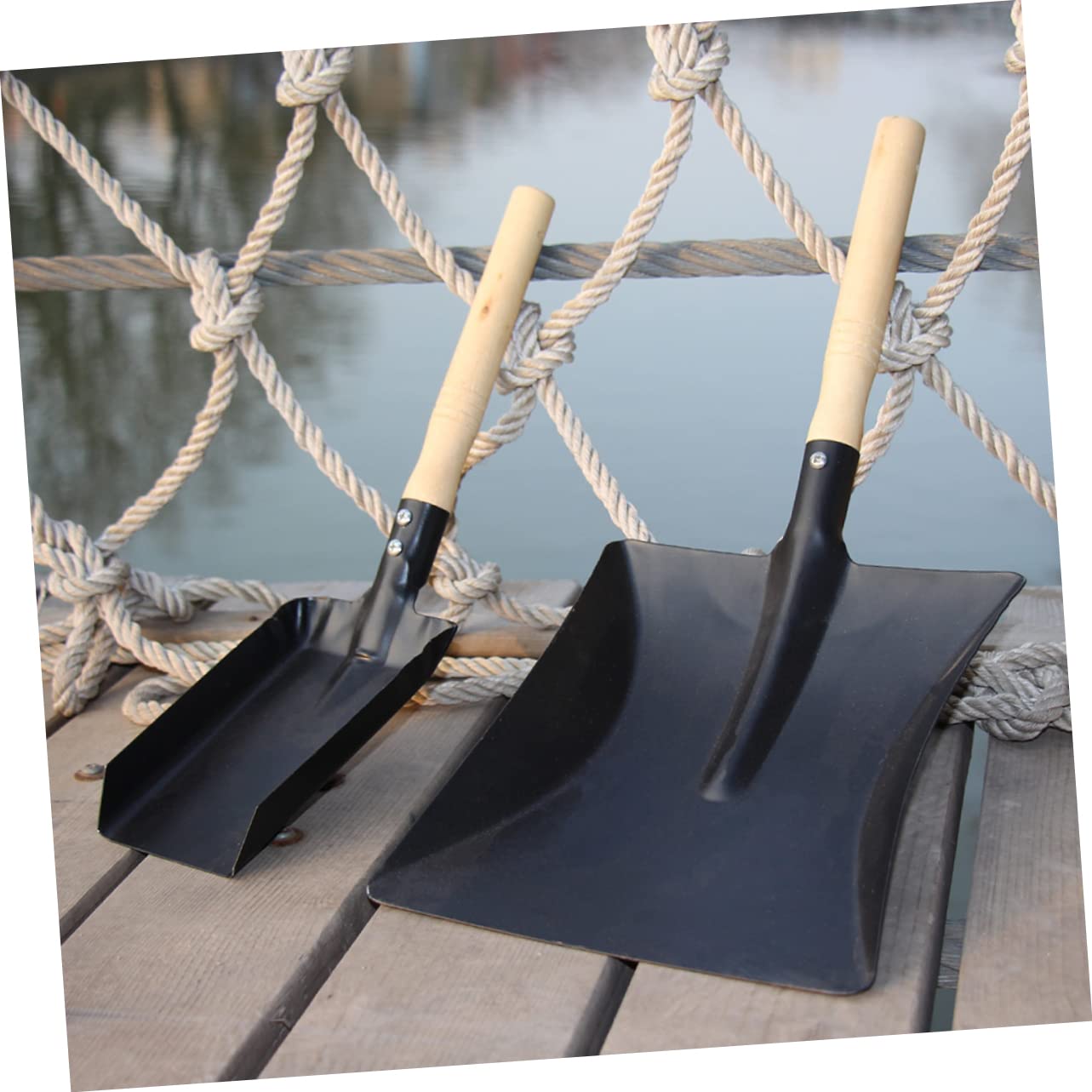 Cabilock 5piezas Pala De Jardín Multifuncional De Herramienta De Trasplante Ligera y Portátil Para Interiores y Exteriores Jardinería y Eliminación De Malezas