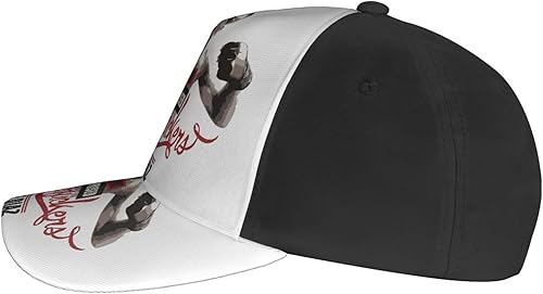 Miniatura 3 de Kampkase Nate Díaz Gorra de béisbol Casquette de ala curvada unisex para adultos, tamaño ajustable, Negro -