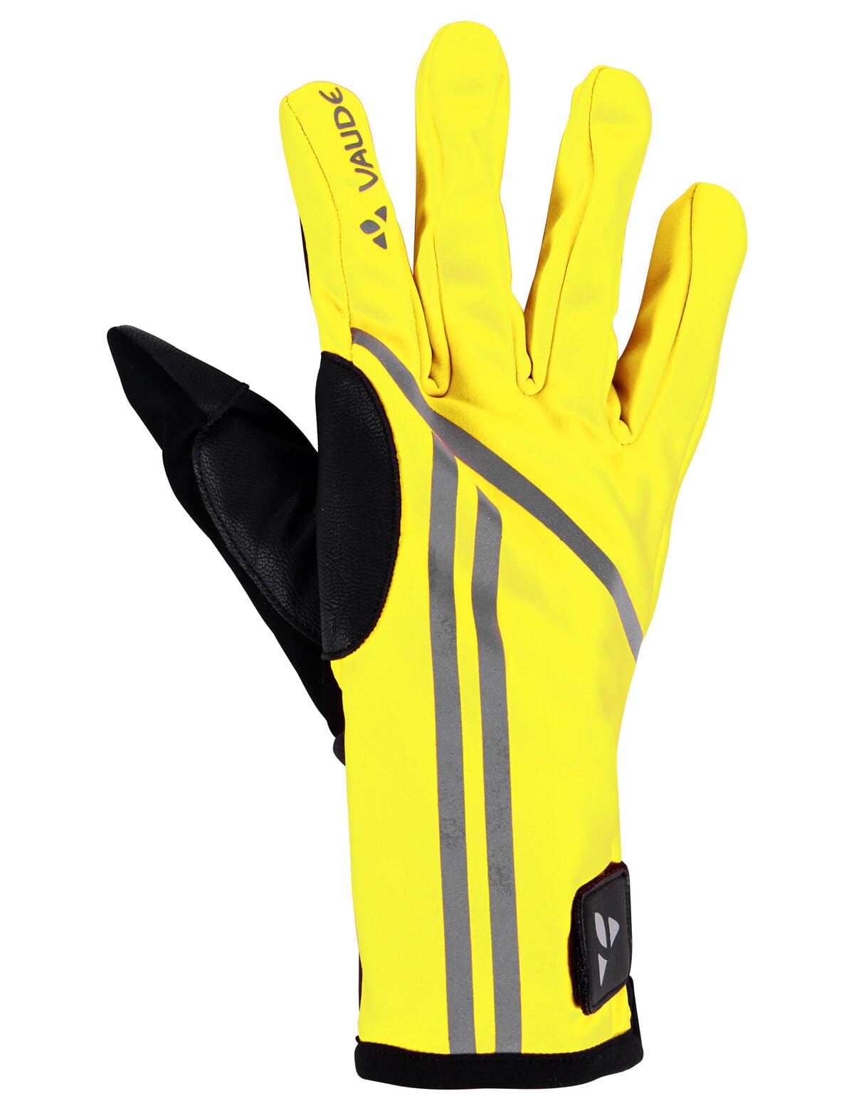 VAUDE Posta Fahrradhandschuhe Winter warm, Touchscreen, Neon Yellow, Gr. 6
