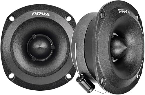 Miniatura 1 de PRV AUDIO TW350Ti-4 Slim Pro - Tweeter de audio para automóvil tweeter de bala de titanio de 4 ohmios súper tweeter SPL alto tweeter ultra delgado