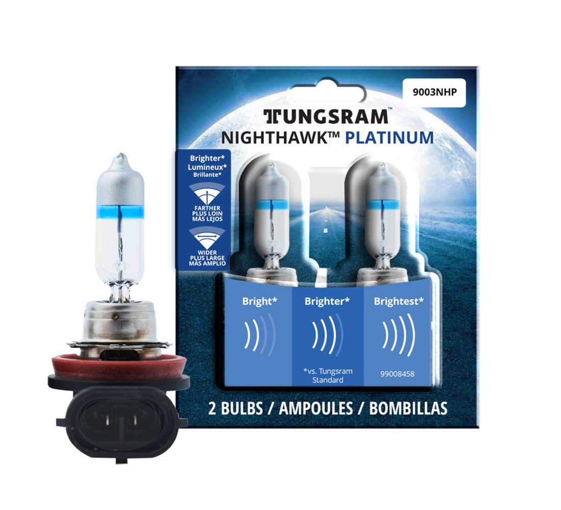 Tungsram H11-55NHP/BP2 Nighthawk Platinum Automotive Bulb, 2-pack