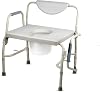 Healthline Trading Heavy Duty Drop Arm Bariatric Commode by Healthline Trading