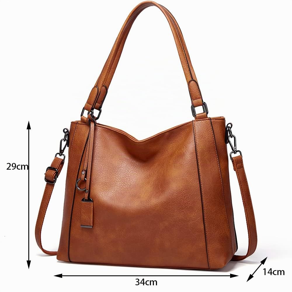 Borsetta per donna borsetta superiore manico in pelle borsa spalla grosso materiale leggero per donna