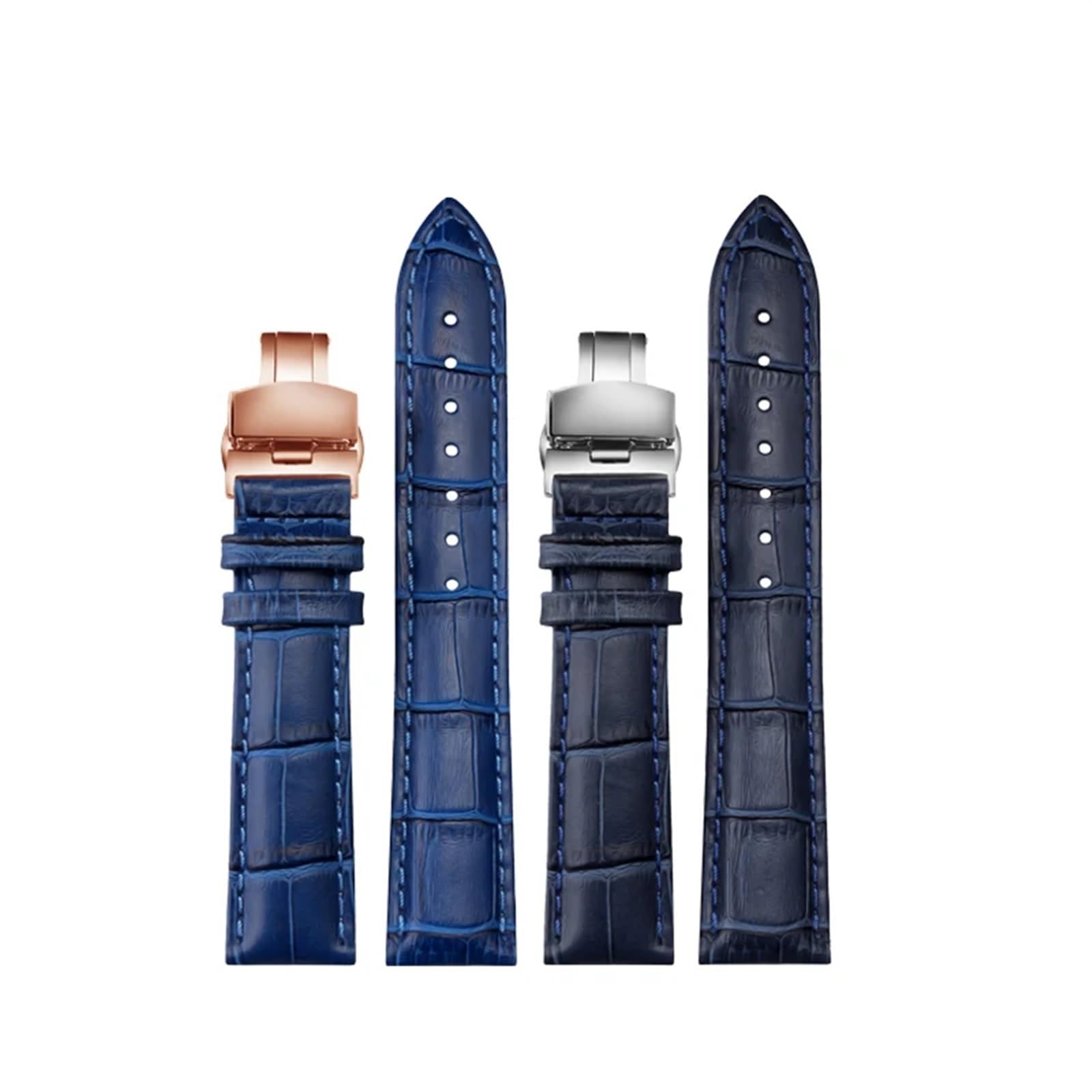 12 14 16 18 19 20 21 22 23mm Colore blu cinturino in vera pelle cinturino per uomo e donna cinturino per Citizen Rossini cinturino