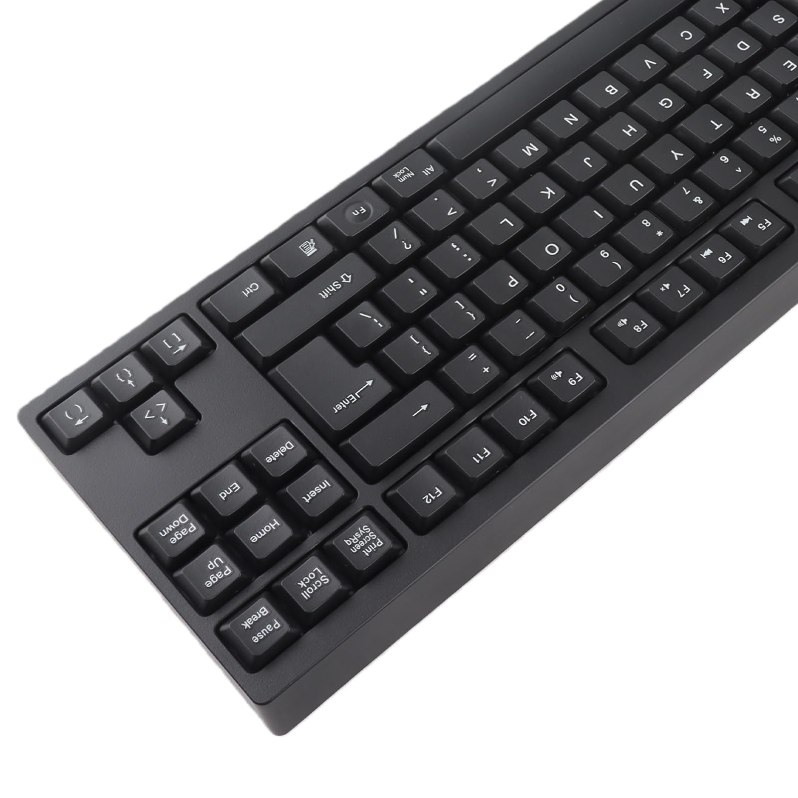 Gugxiom Tastiera per Mancini 109 Tasti Tipo C, Layout Ergonomico, Tastiera Contabile con Tastierino Numerico Sinistro, da Ufficio Plug and Play per Aziende, Designer, Layout Americano Inglese