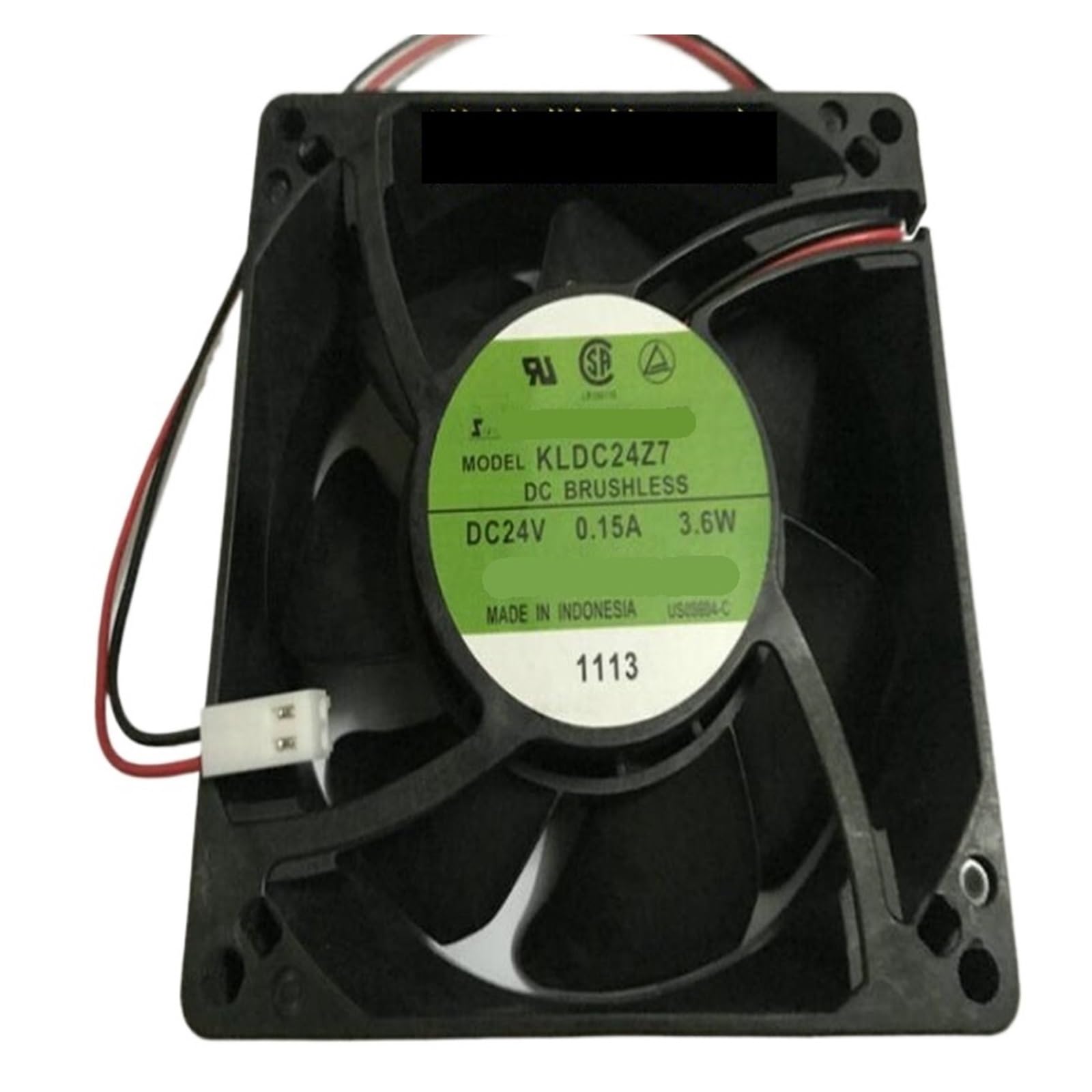 KNIUWMBMH 9232 KLDC24Z7 DC24V 0.15A 3.6W 2-Wire Fan