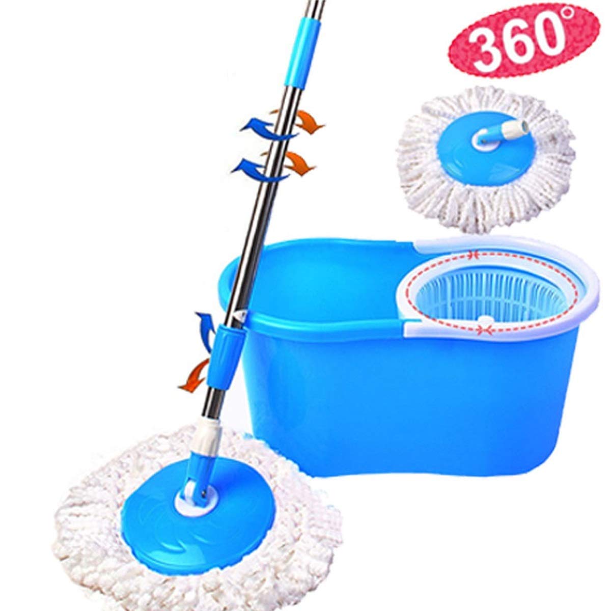 Spin MOP and Bucket 360° RED, Blue & Purple Home Cleaning