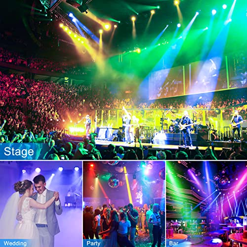 Stage Lights Led Par Light 180W Rgbw 4-In-1 Uplights, Holdlamp Stage Lighting 4/8 Channel Dmx Control Sound Activated With Remote Controller For Dj Events Party Wedding Bar Church (2 Pcs) #TOP3