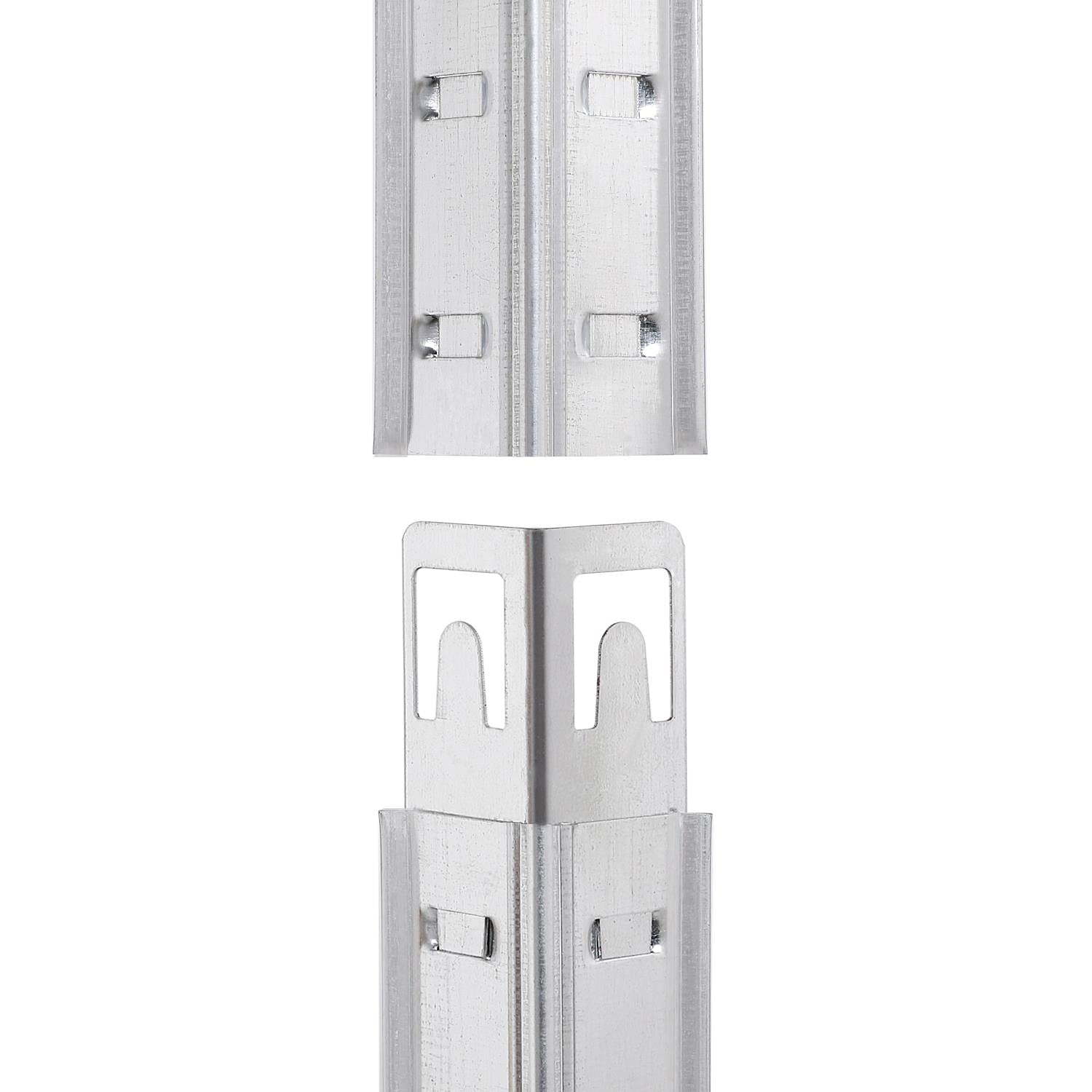 Yaheetech Estantería de Almacenaje Metálicas Estanteria de 5 Baldas para Garaje Trastero Marco Metal 180x90x30cm Capacidad 175 KG Plata