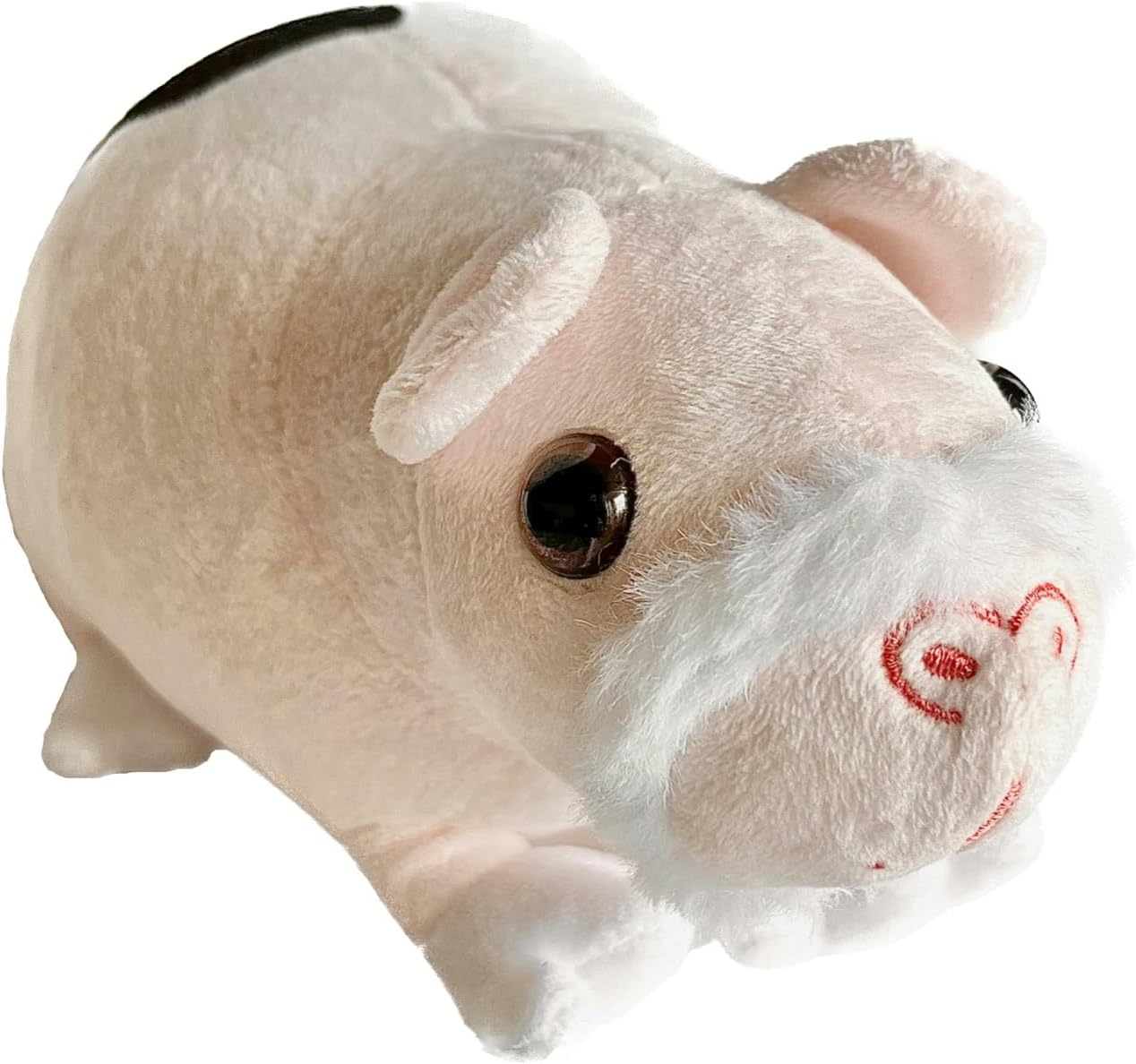 8 Inch Hairless Guinea Pig Stuffed Animal with Small Mesh Laundry Bag (Noodle The Skinny Pig)