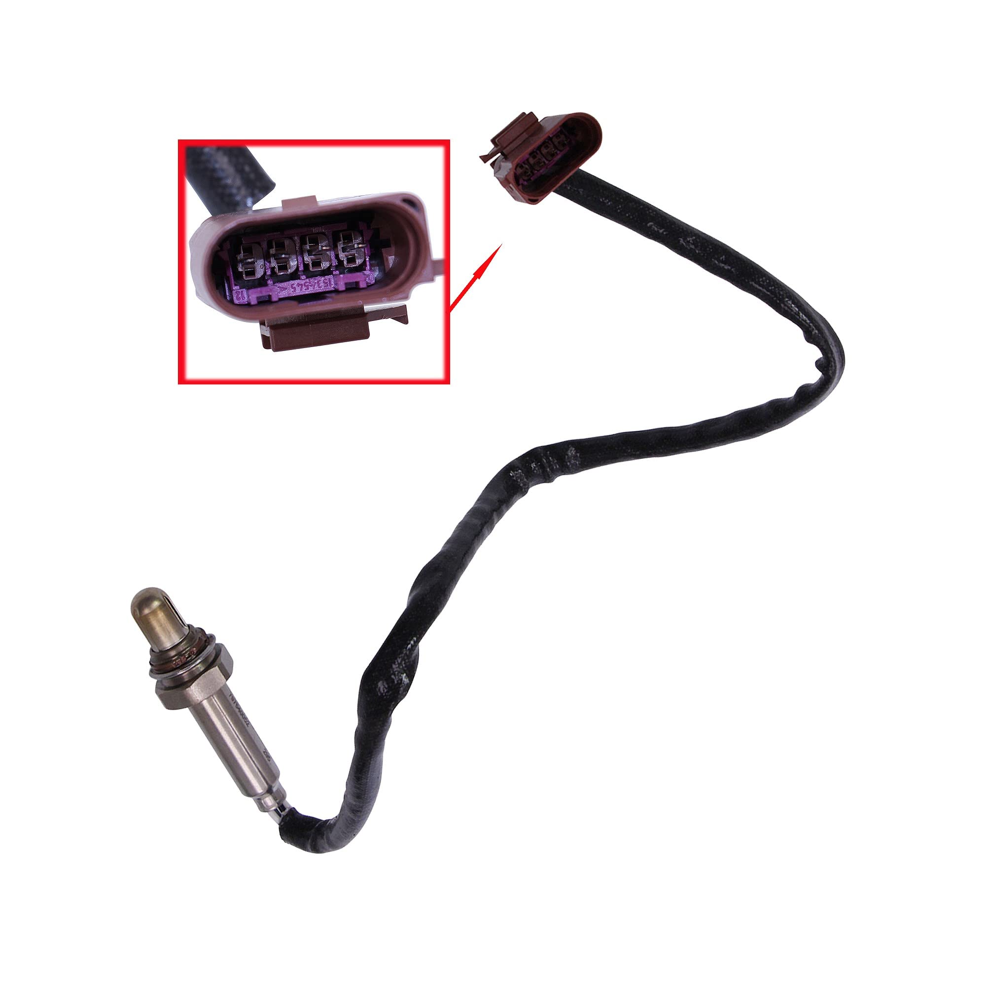 ATEC Lambdasonde 4-polig Vor Katalysator - 710mm Für VW, Audi, Skoda