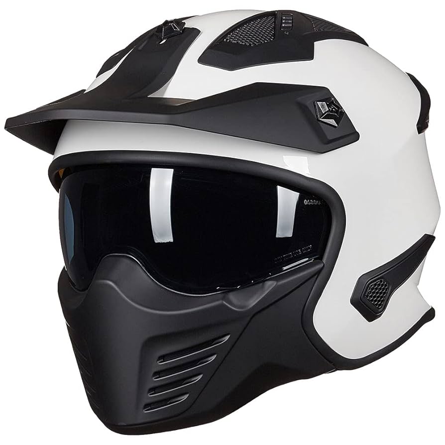 Amazon.com: ILM Open Face Motorcycle 3/4 Half Helmet for