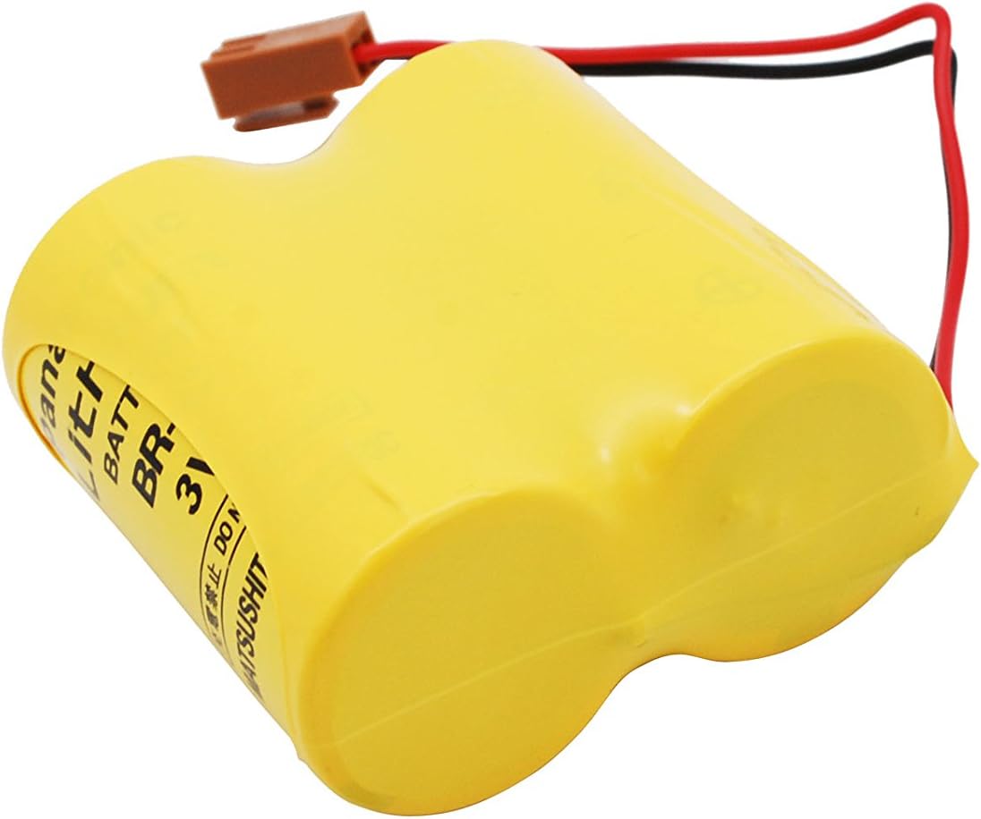 Estry Battery Replacement for Cutler Hammer A06 Control A06 Series PLC Controllers A06B0073K001 A06B-0073-K001 A98L00010902 A98L-0001-0902 Fanuc A06 Series programmable Logic Controllers