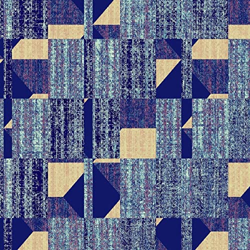 Tapis imprimé géométrique Homemania multicolore anti-glisse pour salon