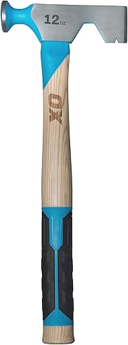 Vista 50 de OX Tools Pro - Hacha de acero al carbono de 14 pulgadas, mango recto de nogal y cabeza de martillo de cara lisa OX-P094814