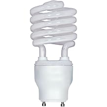 2-Pack Satco S8207 26-Watt 2700K GU24 Base Mini Spiral Compact Fluorescent Lamp, 120W Equal2