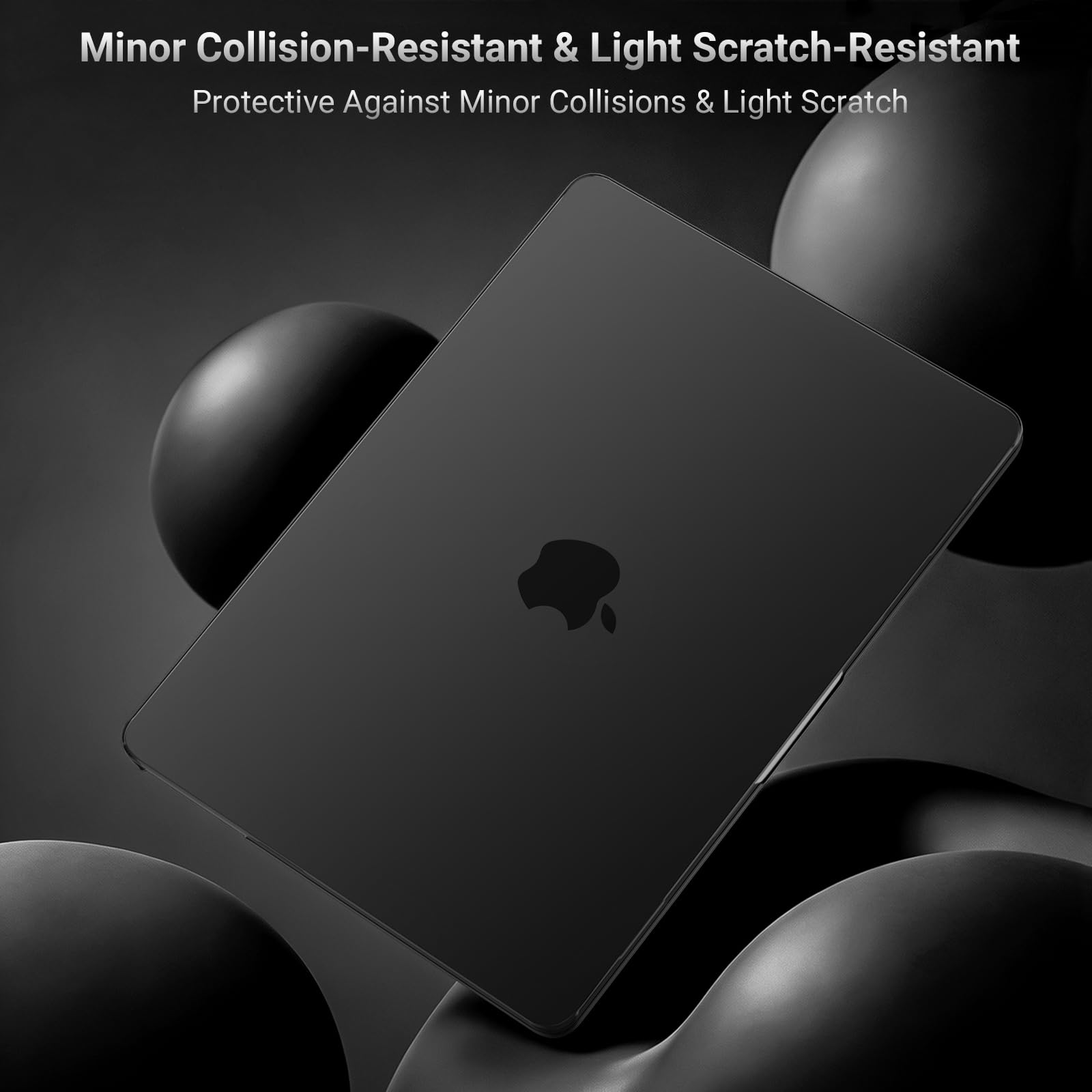 MOSISO Custodia Compatibile con MacBook Pro 14 Cover 2025 2024 2023-2021 M5 A3434 M4 A3112 A3185 A3401 M3 A2918 A2992 M2 A2779 M1 A2442, Rigida Case&Copritastiera&Pellicola&Borsa, Nero