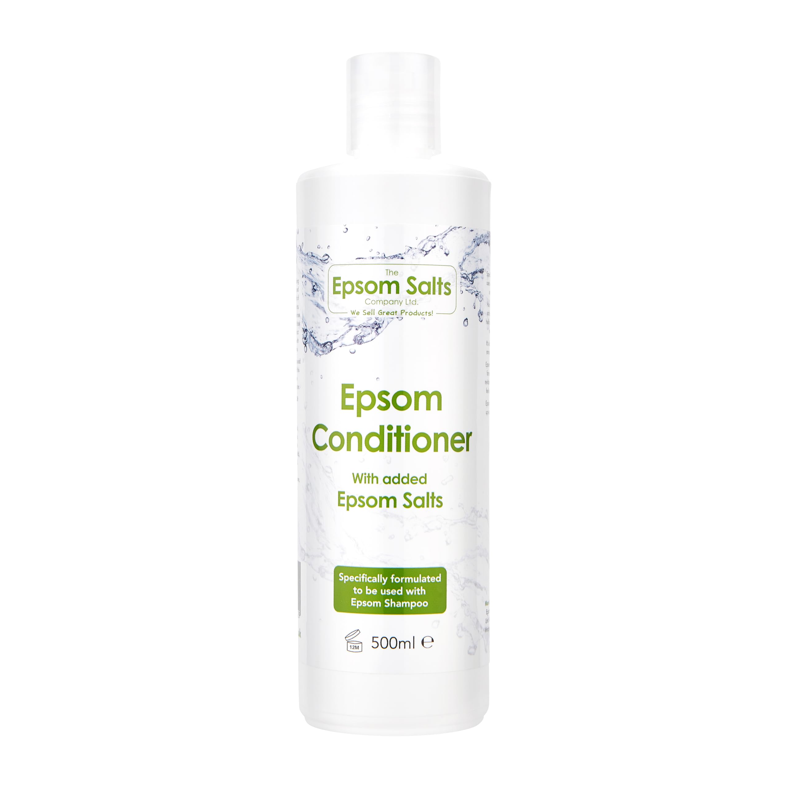 Epsom Hair Conditioner with Added Epsom Salts - Free Next Day Delivery