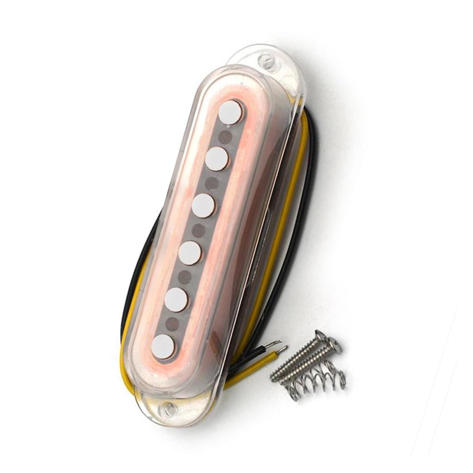 Profesjonalna Gitara Elektryczna Z Pojedynczą Cewką Mostek Środkowy 50/52mm Przetwornik Elektryczny Z Pojedynczą Cewką(1 set)